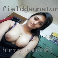 Horny woman